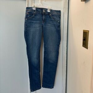 Hudson straight leg jeans, like-new